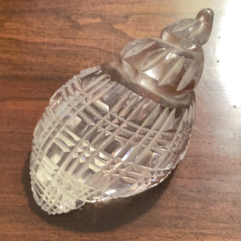 Waterford Crystal Conch Shell Paperweight